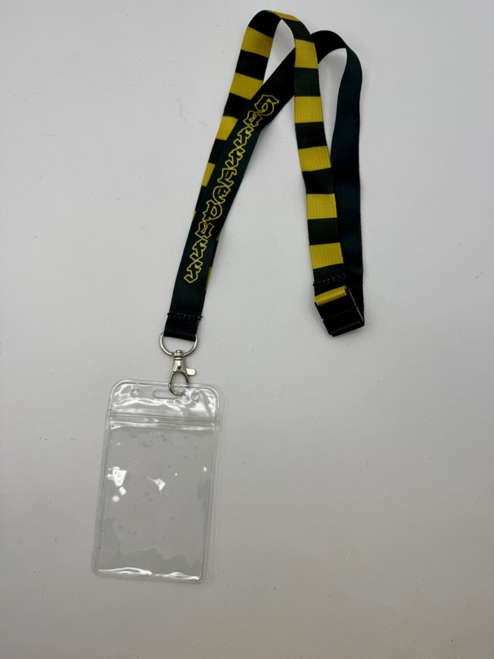Harry Potter Hufflepuff Lanyard  Logo ID Badge Ticket Holder